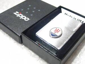 【Spiral】マセラティ Zippo/ジッポライター・シルバー 新品/MASERATI/