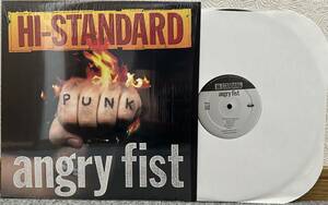 ハイスタンダード＜Hi-STANDARD＞「アングリー・フィスト」アナログレコード、LP＜Start Today、fighting fists,angry soul、他収録＞