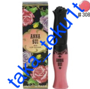 新品 アナスイ ANNA SUI スイ リップグロス308ベビー ピンク 薔薇 未開封 リップ 口紅 完売品 レア ティーローズ 香 つや グロス チップ