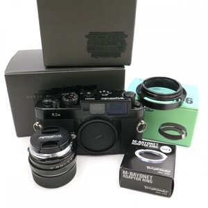 1円〜 Voigtlander BESSA R2M レンジファインダーカメラ 35ｍｍ F1.4 他 箱付 通電のみ確認済 現状品 y284-3316364【Y商品】