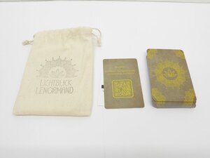 リヒトブリックル ルノルマンカード LIGHTBLICK LENORMAND 本 △WZ2019