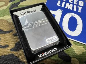 15.●新品/未使用●シルバーサテンが手触りがよく凄くキレイな 41 レプリカジッポーライター mercismith2zippo 1941ミラーラインSV