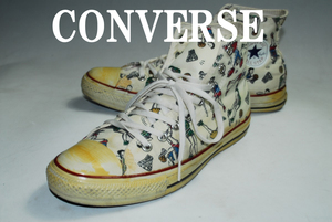 ◆DSC4345◆驚愕の1555円完全売り切り！コンバース◆CONVERSE/ホワイト/28㎝/MID◆ストリート最強スニーカー！存在感抜群！注目の１足！