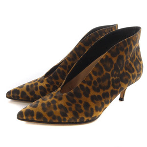 ジャンヴィトロッシ Gianvito Rossi VANIA LEOPARD 5.5cm HEAL パンプス LAppartemen ピンヒール 36 23cm 茶色 ブラウン /SR21 レディース