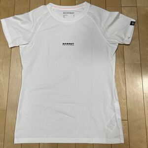 MAMMUT★マムート★Tシャツ ★半袖★レディース★Lサイズ★ホワイト★白★ロゴS