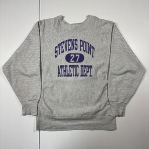 【XL】90s Vintage Champion Reverse Weave Sweat 90年代 チャンピオン リバースウィーブ ３段 カレッジ プリント スエット USA製 T903