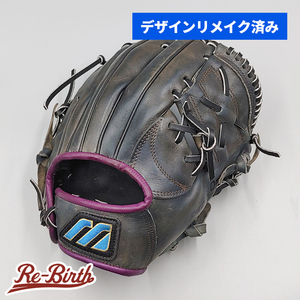 【デザインリメイク済み】 ミズノ 軟式グローブ / 内野手用 型付け済み (mizuno グラブ)[WE850]