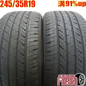 中古タイヤ 245/35r19 タイヤ セイバーリング SL201 2本セット ホンダNSX 中古 19インチ