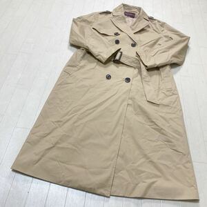 3988☆ URBAN RESEARCH アーバンリサーチ トップス トレンチコート ダブル コットン レディース F ベージュ