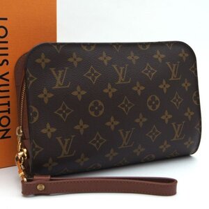 【極美品】ルイヴィトン Louis Vuitton モノグラム オルセー セカンドバッグ クラッチバッグ メンズ 定価約13万 447