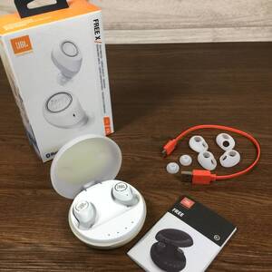 『バッテリー90%表示』JBL ワイヤレスイヤホン FREE X 現状品