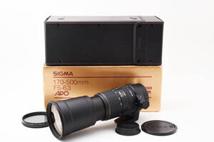 ★訳あり美品★ シグマ SIGMA APO 170-500mm F5-6.3 元箱付き Canon キヤノン AA2541#107