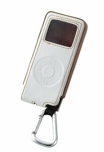 【中古】 エレコム iPod nano用ソフトレザーケース<ホワイト> AVD-LCANNWH