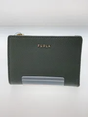 FURLA 2つ折り財布 PVC カーキ 無地 レディース PCK5CL0