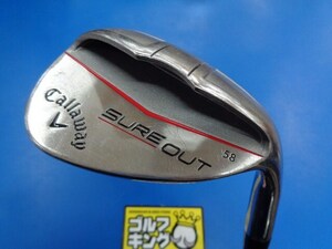 GK豊田▼ 756 キャロウェイ★SURE OUT WEDGE★NSPRO950GH(JP)★S★58度★ウェッジ★