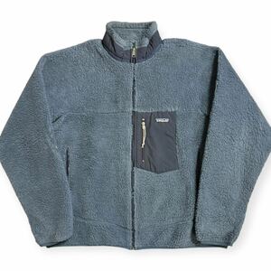 稀少 Patagonia USA製 レトロXジャケット レトロカーディガン ビッグサイズ XL フリースジャケット ビンテージ