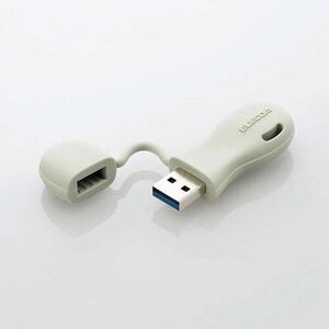 【ゆうパケット対応】ELECOM エレコム 子ども向けUSB3.2(Gen1)メモリ MF-JRU3032GGR 32GB グリーン [管理:1000024603]