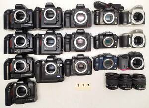 M357D 大量 １９点 デジタル 一眼レフカメラ ボディ レンズ FUJI FinePix S1 S3 pro PENTAX K-S2 SIGMA SD14 LUMIX G1 等 ジャンク