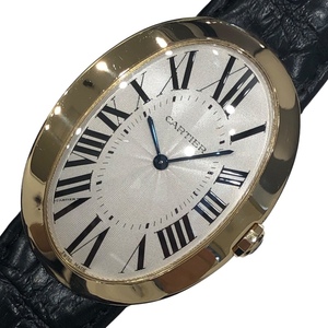 カルティエ Cartier ベニュワールLM W8000013 シルバー K18YG 腕時計 レディース 中古