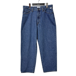 ダブルタップス WTAPS 23AW BLUES STRAIGHT TROUSERS COTTON． DENIM 14oz ブリーチストレートデニムパンツ　8047000100752