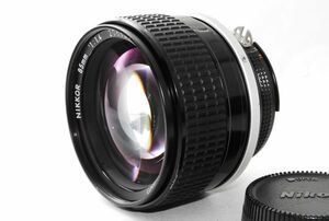 ★光学極上★ ニコン NIKON Ai-S NIKKOR 85mm F1.4 MF オールドレンズ #J81600-650