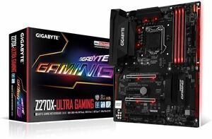 GIGABYTE GA-Z270X-Ultra Gaming intel LGA1151 ATXマザーボード 未使用品