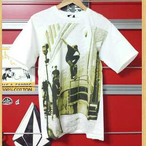 VOLCOM ボルコム Tシャツ スケート フォト Kj S 超レア!!