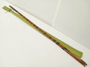 [11A-65-030-3] ヘラブナ用竿 12尺 へら竿 ロッド 淡水 本体+竿袋 キズ有 中古