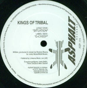 米12 Kings Of Tribal Situation / D-Creep ASP111 Asphalt Records /00250