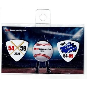 Anniversary pick 2024 Baseball ベースボールピック 3枚set