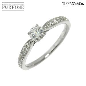 ティファニー TIFFANY&CO. ハーモニー ダイヤ 0.27ct G/VVS2/3EX 8号 リング Pt 指輪 Harmony Diamond Ring【鑑定書付き】 90216288