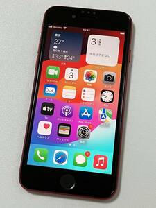 SIMフリー iPhoneSE3 128GB Product Red シムフリー アイフォンSE 3 第三世代 第3世代 レッド softbank SIMロックなし A2782 MMYH3J/A 85%