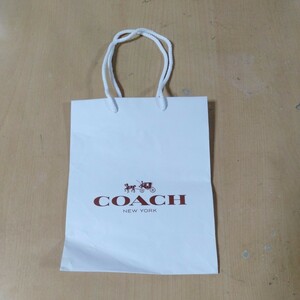 COACH ショップ袋　202511　折れあり