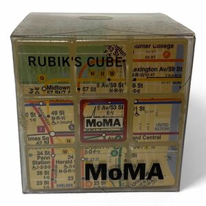 未使用品♪ ◯ モマ MoMA ルービックキューブ 地図 希少 720-287