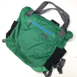 patagonia パタゴニア Light Weight Travel Tote Bag ライトウエイト トラベル トートバッグ 48807FA12 グリーン