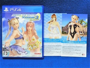 PS4 DEAD OR ALIVE Xtreme 3 Fortune 通常版 ソフト デッドオアアライブ DOA DOAX3