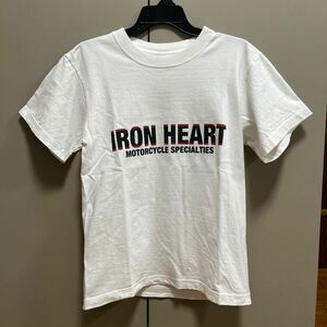 IRON HEARTアイアンハート 7.5oz Tシャツ XS ホワイト