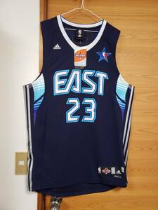 レア 2009 Adidas LEBRON JAMES Swingman All-Star Jersey Size (L) / レブロン ジェームズ NBA store 100% Authentic 刺繍 ユニフォーム