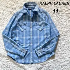 RALPH LAUREN ウエスタンシャツ タータンチェック柄 11