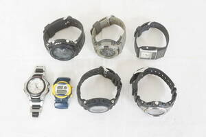 CASIO カシオ SPF-50 AW-571 ABC-30 G-SHOCK AW-510M GST-W100G アナデジ 腕時計 7点 まとめてセット 7005266011