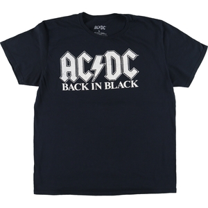 古着 AC/DC エーシーディーシー バンドTシャツ バンT メンズL /eaa460206