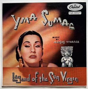  Yma Sumac / Legend Of The Sun Virgin US盤 Mono ターコイズレーベル Mondo/Exotic Soundレス・バクスター