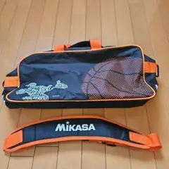 Mikasa バスケットボールバッグ 中型 黒/オレンジ　ディズニーコラボ