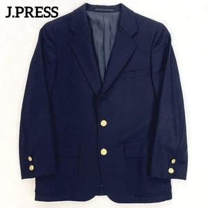 J.PRESS ジェイプレス ウール ブレザー 7 紺ブレ 金ボタン ネイビー スクール ジャケット 制服 キッズ 160 男の子 卒業式 入学式