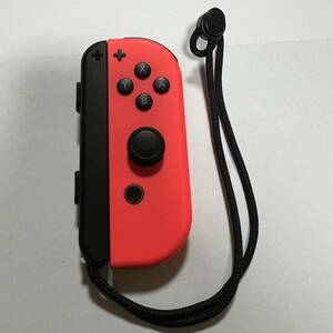 動作確認済み Nintendo Switch Joy-Con ネオンレッド R ニンテンドースイッチ スイッチ ジョイコン 任天堂 ニンテンドー 右 レッド