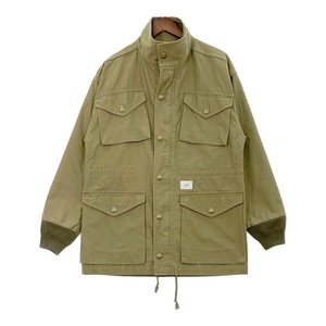 WTAPS MC JACKET ジャケット ブルゾン ミリタリー 191WVDT-JKN04 4ポケット コットン メンズ サイズ01 ダブルタップス アウター DM13540■