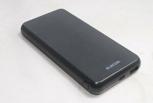 新品未使用品 エレコム モバイルバッテリー 10000mAh 大容量 2台同時充電 出力2ポート 15W EC-C05 BK