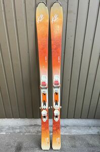 【美品】K2(ケーツー) Luv struck 80 スキー板 163cm ビンディング マーカー