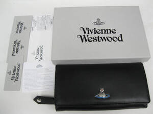 ★本物★ヴィヴィアンウエストウッド Vivienne Westwood レザー長財布LW12★新品★