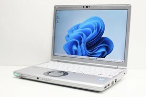 1円スタート ノートパソコン Windows11 Panasonic レッツノート CF-SV7 メモリ8GB 第8世代 Core i5 SSD256GB Windows10 カメラ